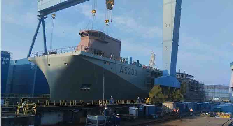 izgradnja D. João II nosača dronova