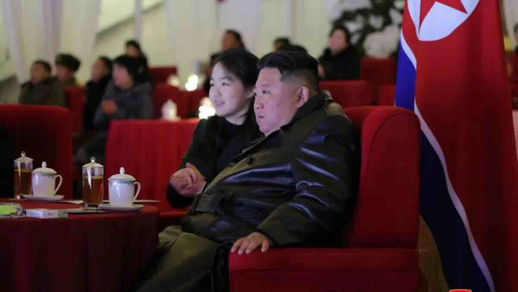 kim džong un sa ćerkom