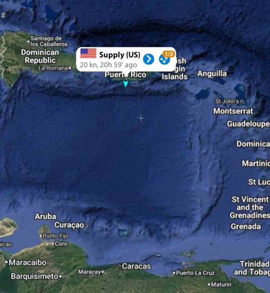 lokacija broda za snabedvanje