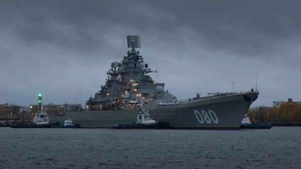 najteže naoružana krstarica na svetu admiral nahimov