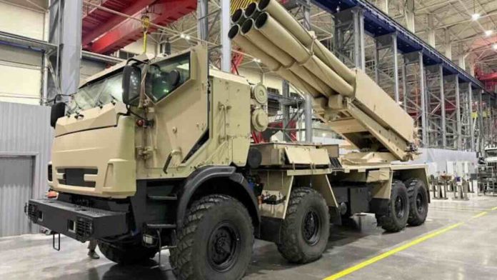 novi ruski višecevni raketni sistem Sarma