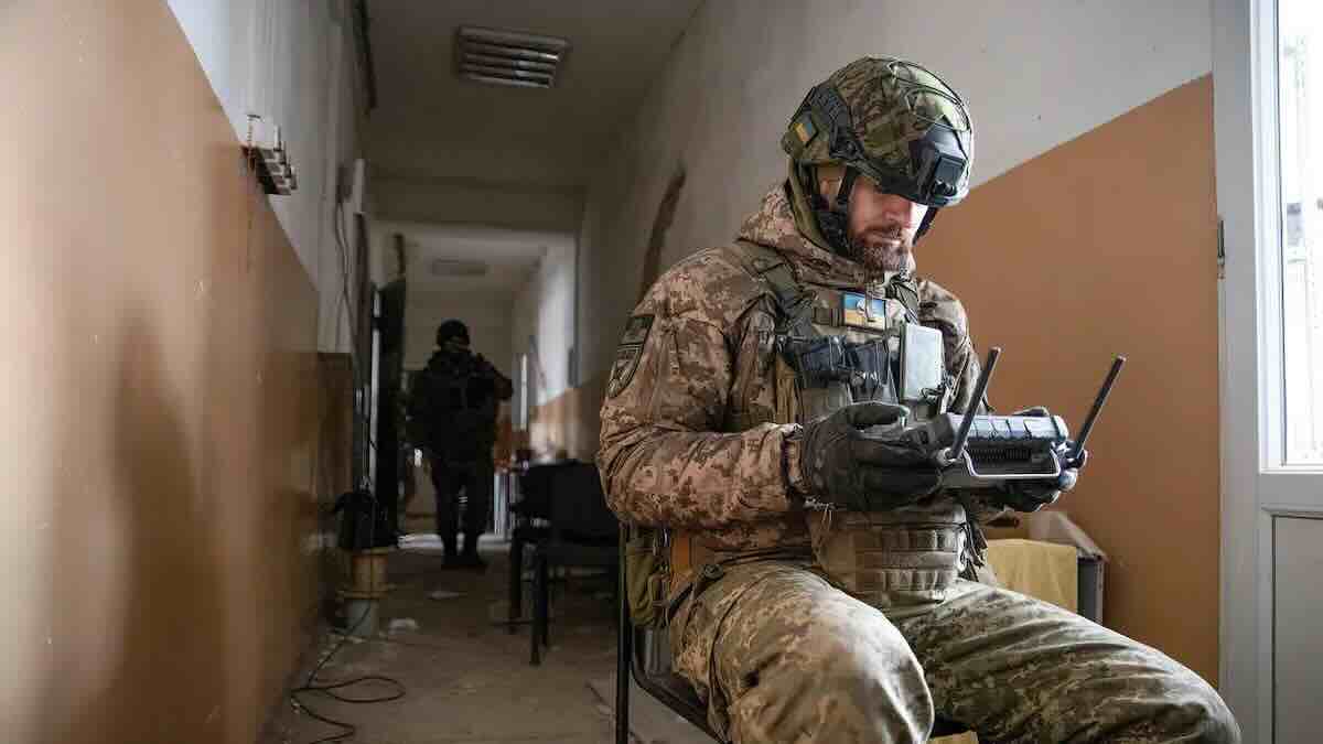 ukrajinski operater drona