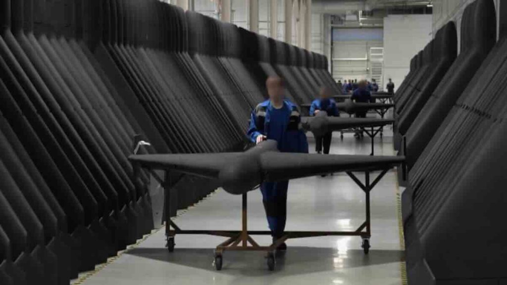 geran kamikaza dron, masovna proizvodnja