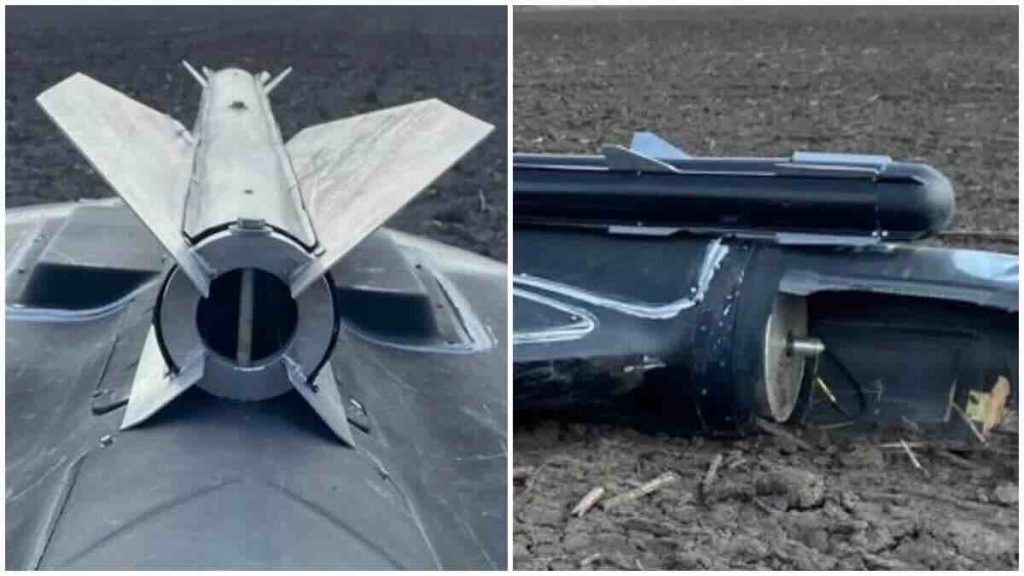 maketa rakete R 60 na dronu Geranj 2 1 maketa rakete R 60 na dronu Geranj 2