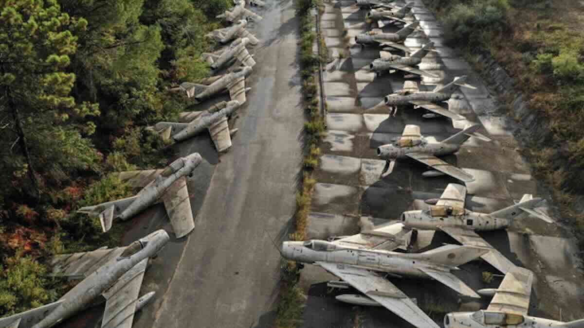 Kako je Albanija okrenula leđa SSSR groblje aviona