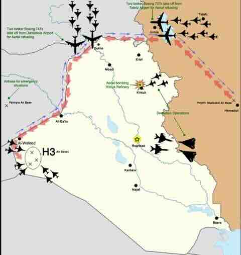 Načelna šema napada