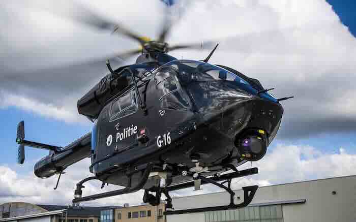 belgiski policijski helikopter MD902