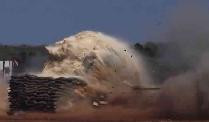 braker na dronu razneo bunker