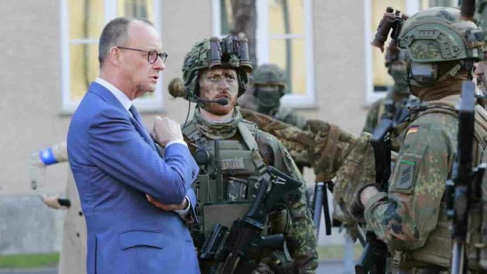 merc za nemačkim vojnicima