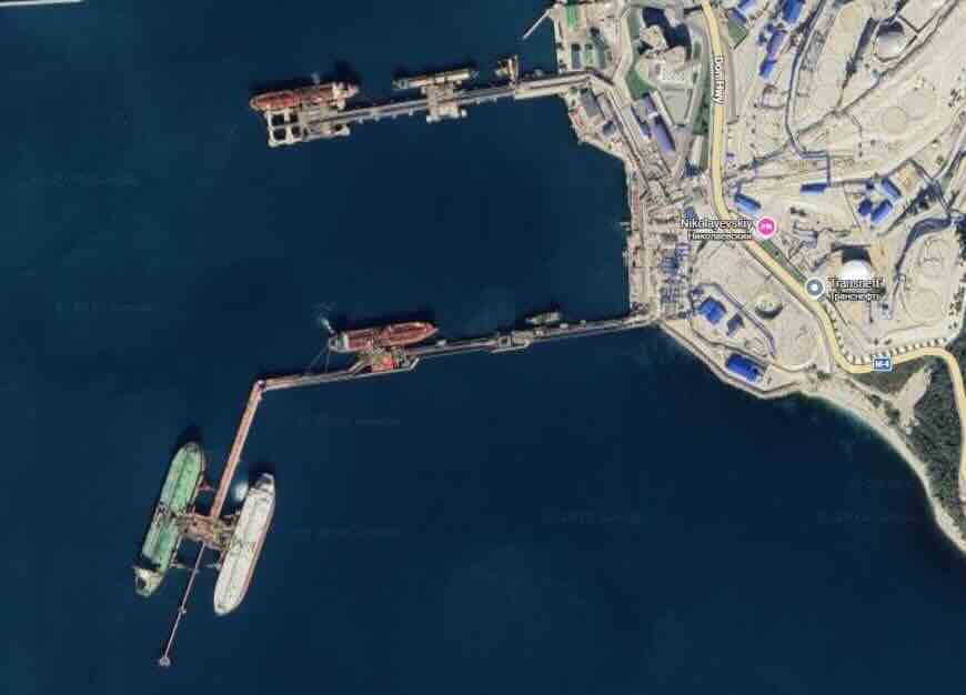 naftni terminal Sesharis u Novorosijsku naftni terminal Šesharis u Novorosijsku