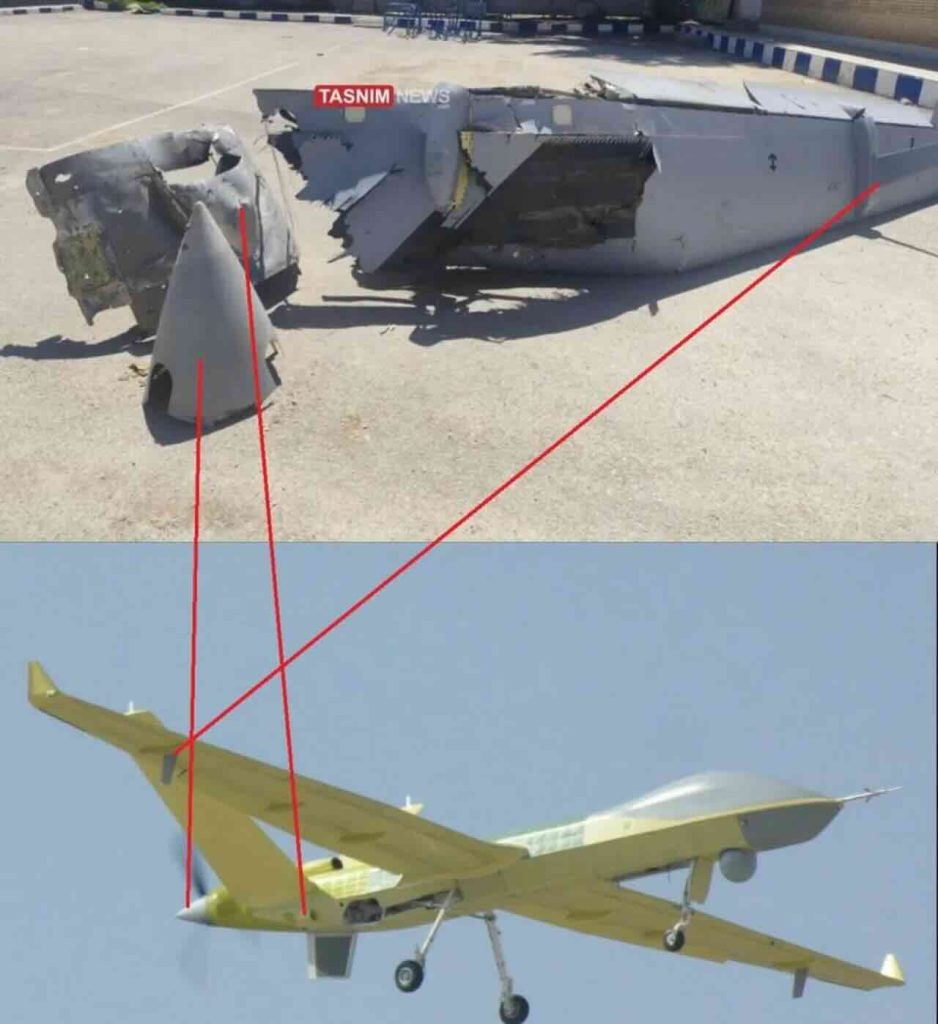 oboren kineski dron iznad Irana wing loong 2