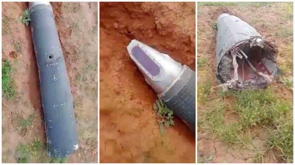 raketa presretač THAAD Talon pronađena u Siriji.