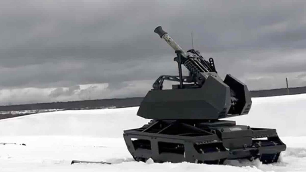 robotski minobacač Bagulnik 82