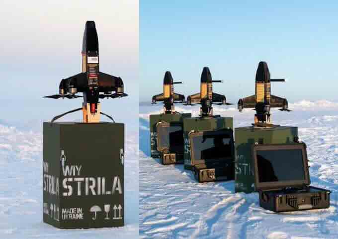 ukrajinski strila dron