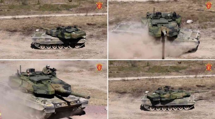 Leopard 2A8 NO norveški
