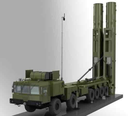 Model vozila transporera i lansera rakete A 235 Nudolj
