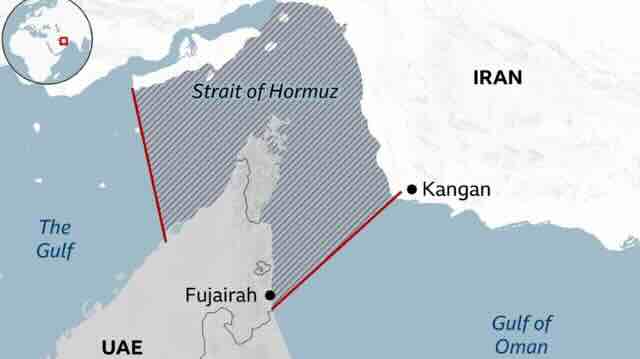 Najnovija mapa iranske odluke o prosire nju oblasti svoje kontrole u moreuzu Najnovija mapa iranske odluke o prosire nju oblasti svoje kontrole u moreuzu