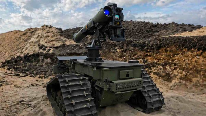 Nemački Cizel dobio zube mali borbeni robot ispalio 17 raketa SPIKE LR i gađa tenkove na više od 5 km