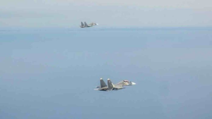Rafali presreli ruske Su-30SM iznad Baltika
