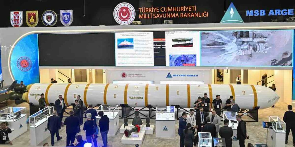 YILDIRIMHAN turksa interkontinentalna balistička raketa