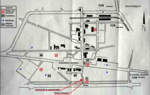 plan otvorenog dela aero mitinga