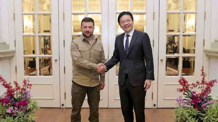 zelenski i japanski ambasador u ukrajini