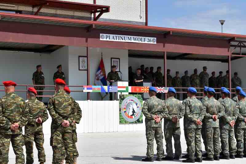 Vojska Srbije sa 10 partnerskih zemalja na „Platinastom vuku 26 Vojska Srbije sa 10 partnerskih zemalja na „Platinastom vuku 26“