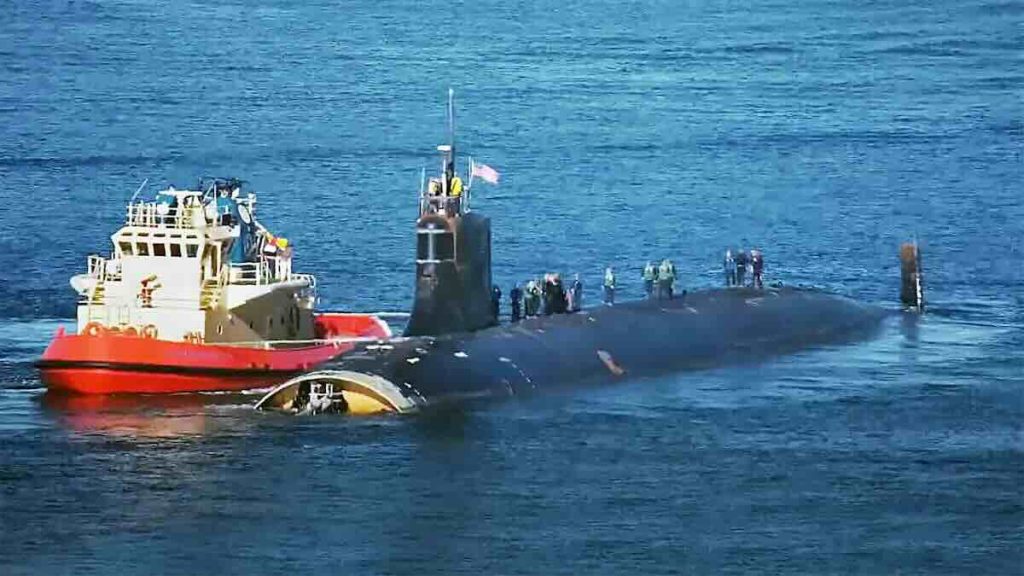 odvlačenje slupane uss connecticut