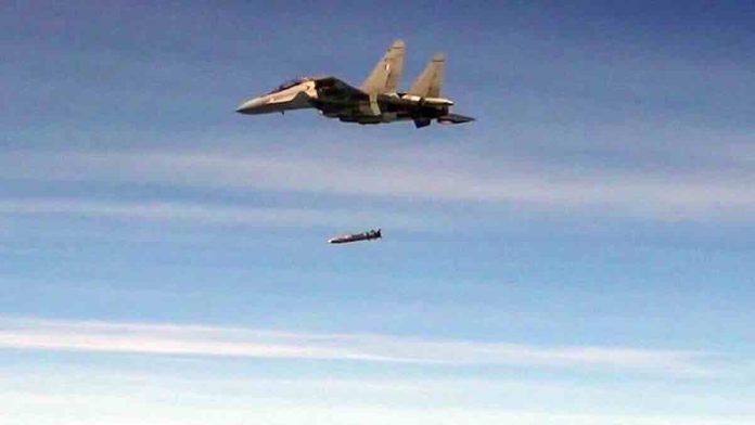 raketa RudraM-II ispaljena sa lovca Su-30mki