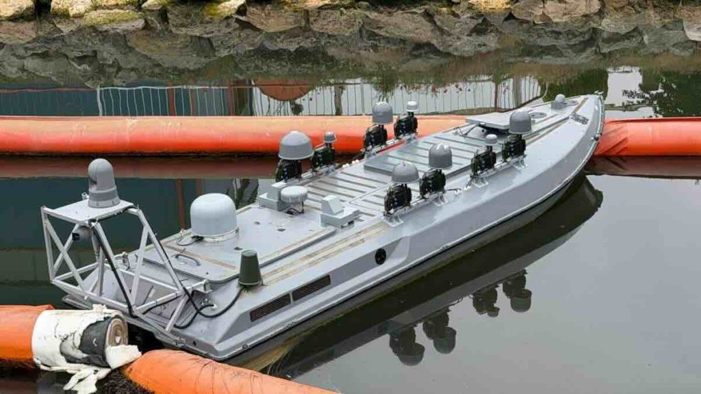 ukrajinski dron sea baby na obali konstance