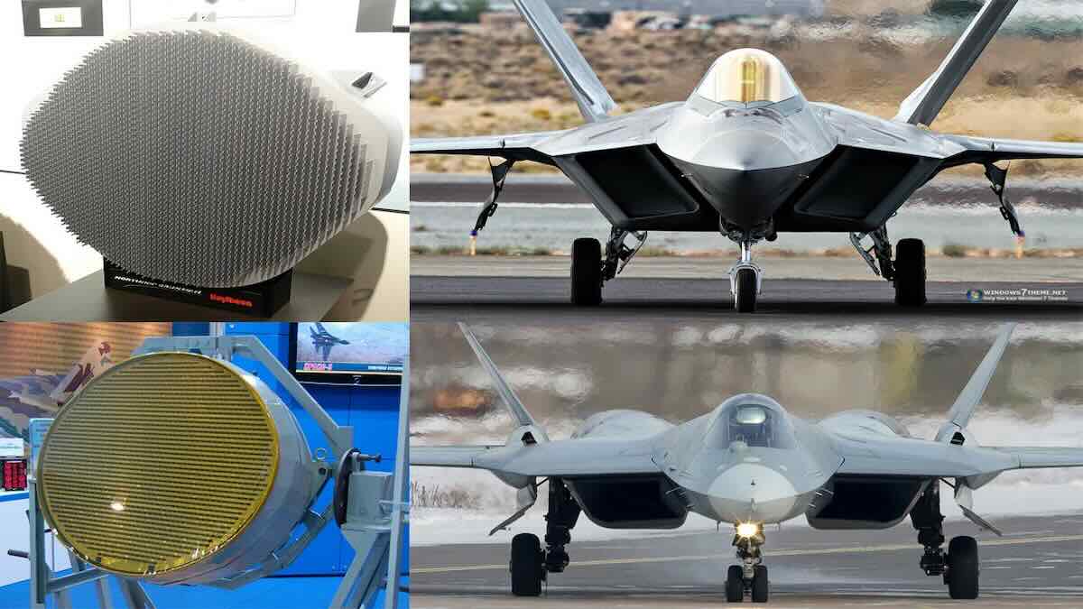 AN APG 77 i N036 Belka F 22 radar i SU 57 radar AN : APG-77 i N036 Belka (F-22 radar i SU-57 radar)