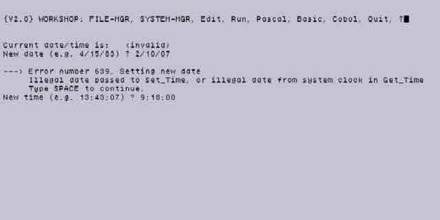 APPLE LISA prvi Mekintosov PC sa grafickim okruzenjem iz 1984. godine ne prihvata datum APPLE LISA, prvi Mekintošov PC sa grafičkim okruženjem iz 1984. godine ne prihvata datum