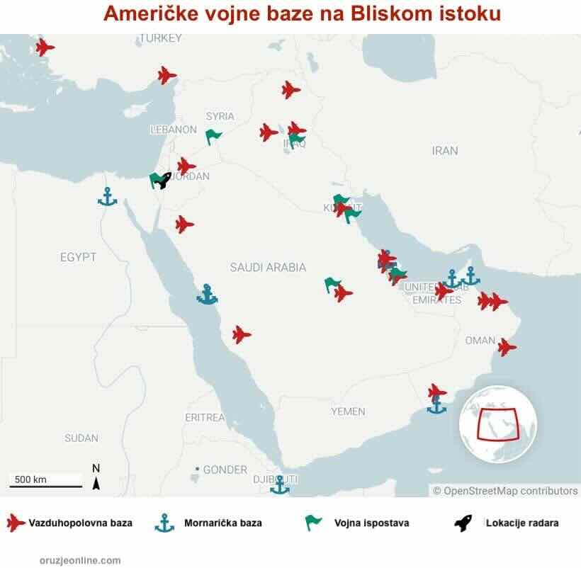 Americke baze na Bliskom istoku Američke baze na Bliskom istoku