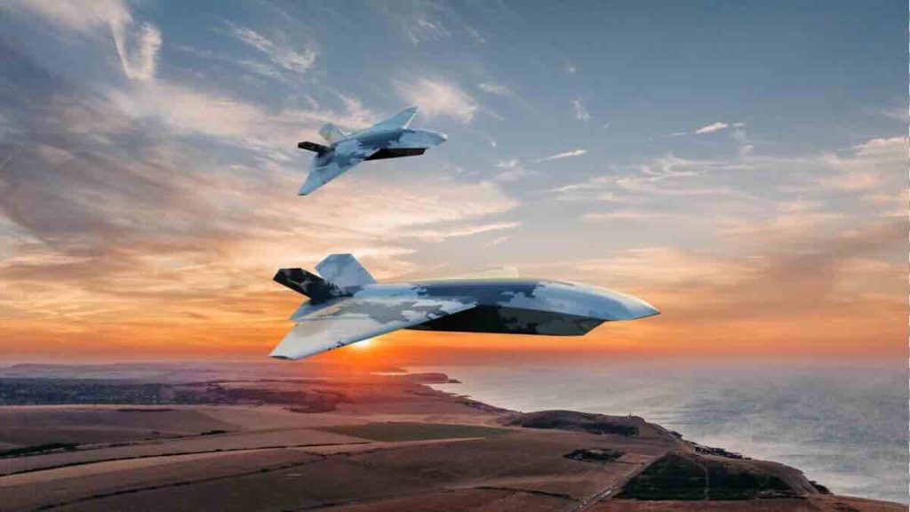 Britanski Stormfighter program bespilotnih lovaca, ilustracija