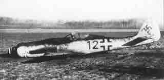 Fw 190D 9 posle sudara sa jarebicom Fw 190D-9 posle sudara sa jarebicom
