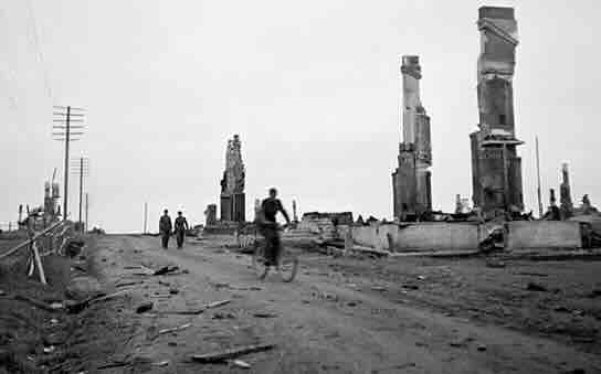 Grad u Finskoj 1945. godine