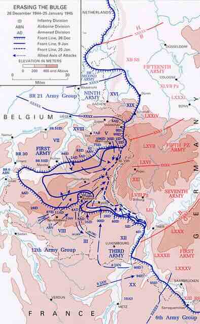 Kontranapad i likvidiranje ardenskog klina 25. XII 1944 29. I 1945 Kontranapad i likvidiranje ardenskog klina 25. XII 1944 - 29. I 1945