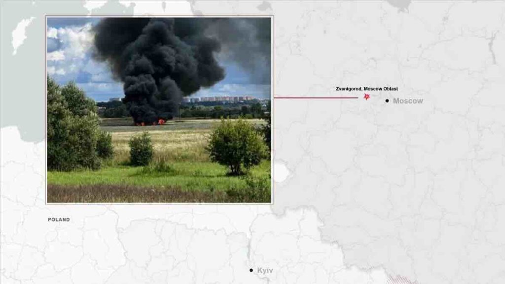 Misteriozni pad vojnog aviona kod Moskve Pilot se katapultirao izvori pominju Su 57 Misteriozni pad vojnog aviona kod Moskve- Pilot se katapultirao, izvori pominju Su-57