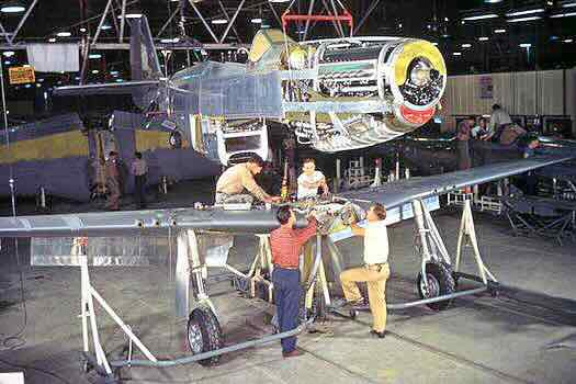 P 51D sklapanje u Inglevudu P-51D sklapanje u Inglevudu