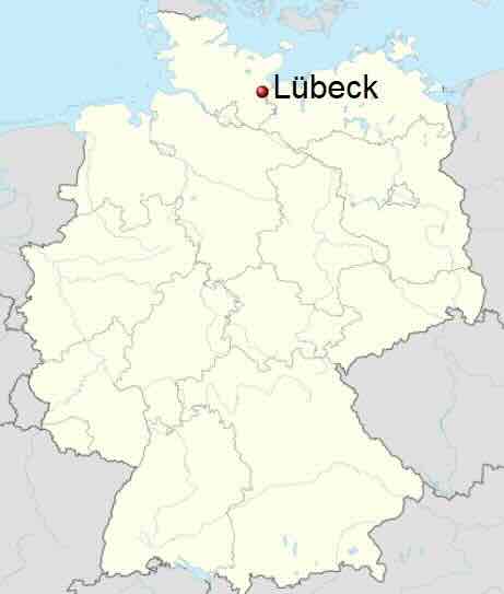 Polozaj Libeka u Nemackoj Položaj Libeka u Nemačkoj