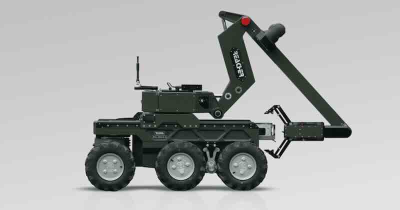 Reacher robot koji je Irska donirala Ukrajini Reacher robot koji je Irska donirala Ukrajini