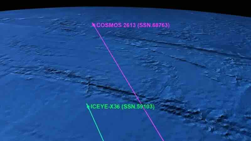 Ruski vojni sateliti prišli konstelaciji ICEYE u službi Kijeva