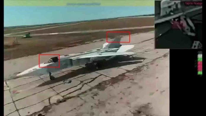 hornet pogodio su-24 na krimu u bazi saki hornet pogodio su-24 na krimu u bazi saki