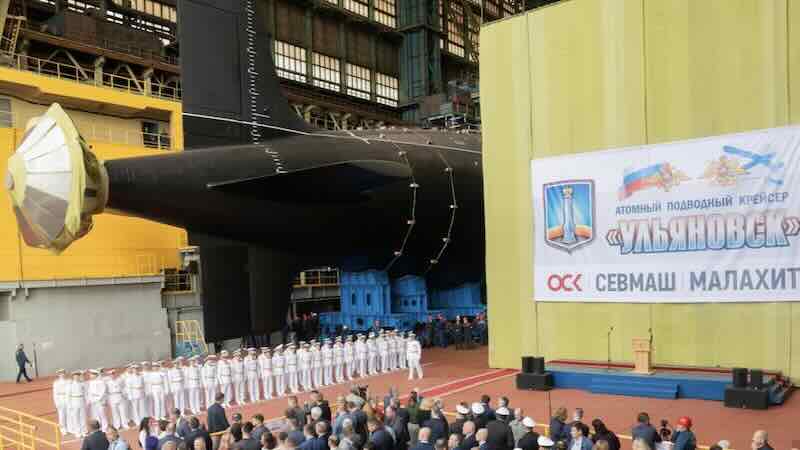 nuklearna podmornica projekta 885M Jasenj-M „Uljanovsk“