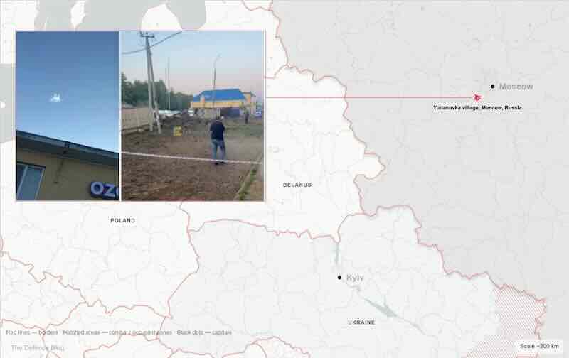 obaranje rakete kod Judanovke obaranje rakete kod Judanovke