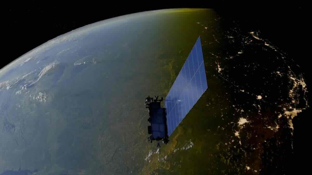 Rassvet satelit u orbiti