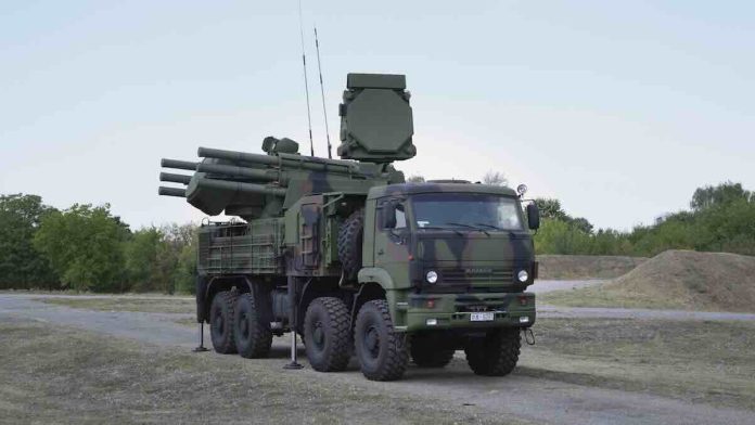 Sistem Pancir-S1 u sastavu srpske 250. raketne brigade protivvazdušne odbrane
