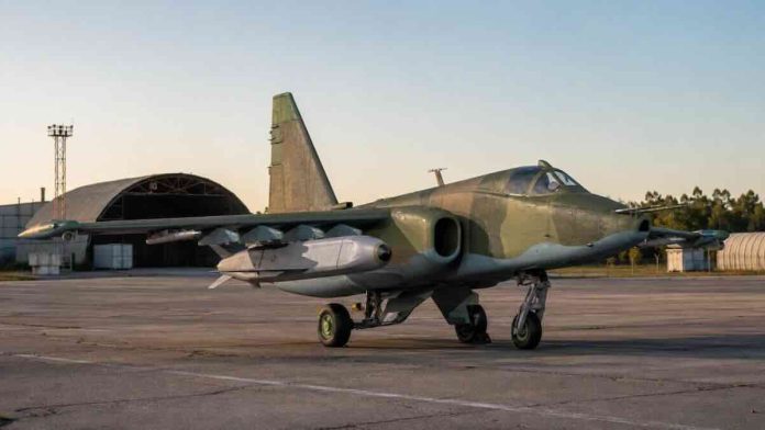 Suhoj Su-25 sa raketom Banderolj, ilustracija Suhoj Su-25 sa raketom Banderolj, ilustracija