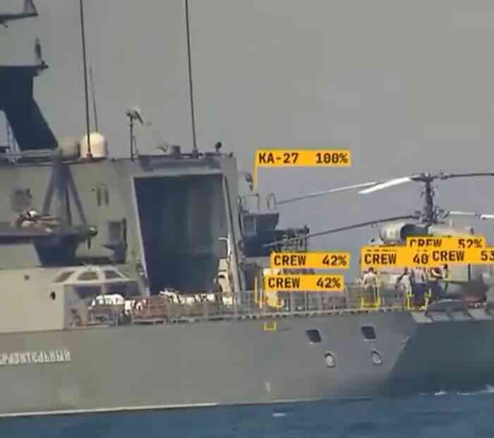 danski besposadni camac snima rusku korvetu i dron 1 danski besposadni čamac snima rusku korvetu i dron