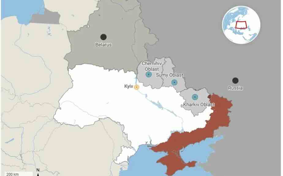 Černihiv i Kijev pozicije